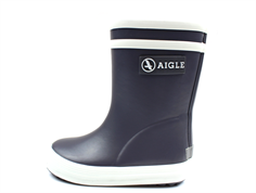 Aigle Baby Flac rubber boot charcoal